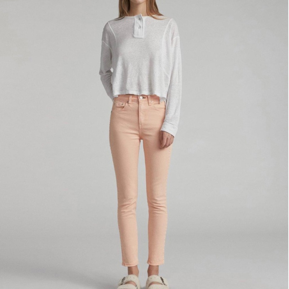 Rag & Bone prairie sun high rise skinny jeans